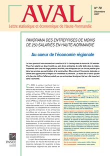 Panorama des entreprises de moins de 250 salariés en Haute-Normandie
