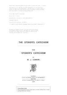 The Stoker s Catechism