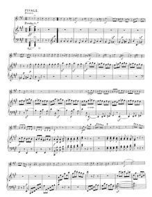 Partition , Finale: Presto, violon Sonata No.9, Op.47, Kreutzer Sonata