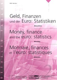08/01 - MONEY, FINANCE AND THE EURO