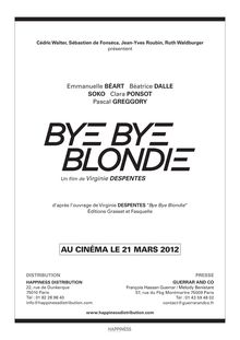 Bye Bye Blondie - Fiche pédagogique