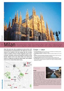 Milan temple de la mode et du design
