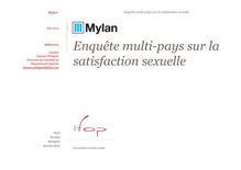 Ifop : Enquête multi-pays sur la satisfaction sexuelle