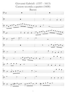 Partition Bassus (B), Canzoni per sonare con ogni sorte di stromenti