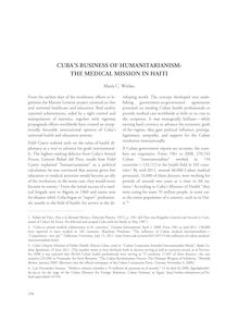 Cuba in Transition :: Volume 21