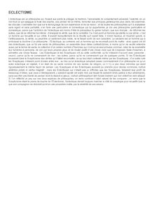 Encyclopédie de Diderot et d Alembert Texte - Tome 5, ECLECTISME
