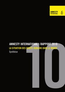 10AMNESTY INTERNATIONAL - RAPPORT 2010