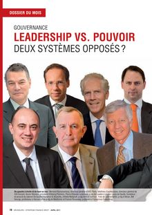 Leadership VS Pouvoir : deux systèmes opposés ? - avril 2011