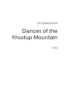 Partition flûte et clarinette parties, Dances of pour Khustup Mountain