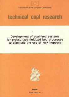Development of coal-feed systems for pressurized fluidized bed processes to eliminate the use of lock hoppers