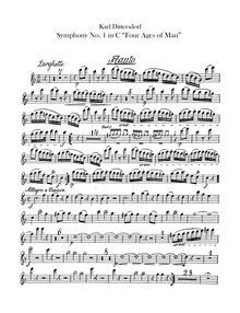 Partition flûte, 6 Symphonies after Ovid s Metamorphoses, Symphonies exprimant des métamorphoses d Ovide
