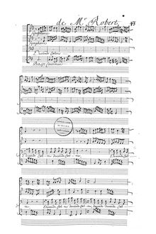 Partition 8è Elévation Descende coelitus à 1 voix & symphonie, Elévations, 10 Motets pour 1, 2 et 3 voix