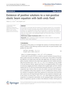 Existence of positive solutions to a non-positive elastic beam equation with both ends fixed