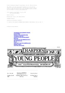 Harper s Young People, July 20, 1880 - An Illustrated Weekly