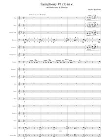 Partition , Offertorium & Hostias, Symphony No.7  Requiem , C minor