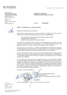 Arrêt-maladie : lettre du maire de Poissy adressée aux médecins pour limiter les arrêts-maladie