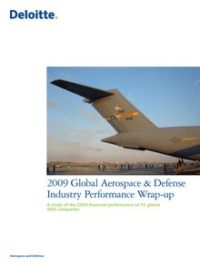 2009 Global Aerospace & Defense industry performance wrap-up