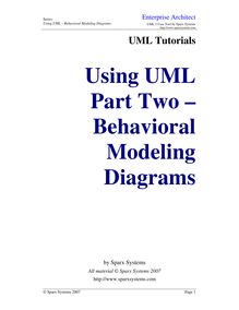 UML 2 Tutorial part 2 FINAL APPROVED