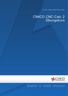 CNC-Calc Tutorial 4