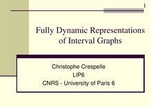 1Fully Dynamic Representations of Interval Graphs