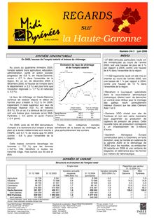La conjoncture en Haute-Garonne : Regards sur n°24