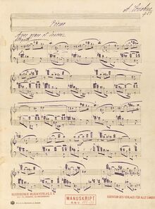 Partition , Poëme, 2 Morceaux, Op.59, Scriabin, Aleksandr