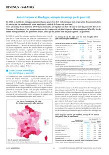 Lot-et-Garonne et Dordogne, marqués davantage par la pauvreté