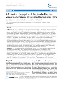 A formalized description of the standard human variant nomenclature in Extended Backus-Naur Form