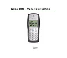 Notice Téléphone portable Nokia  1101