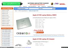 Apple A1189 Notebook Battery