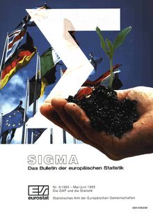 SIGMA Nr. 3/1993 - Mai/Juni 1993. Das Bulletin der europäischen Statistik
