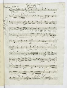 Partition violoncelle 1, 6 corde quintettes, G.325-330 (Op.31), Boccherini, Luigi