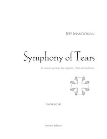 Partition Piano/Vocal Score, Symphony of Tears, Manookian, Jeff