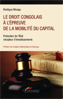 Le droit congolais à l épreuve de la mobilité du capital