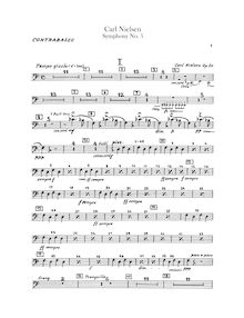 Partition Basses, Symphony No. 5, Op. 50, Nielsen, Carl