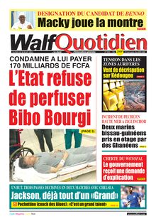 Walf Quotidien n°9395 - Du 24/07/2023