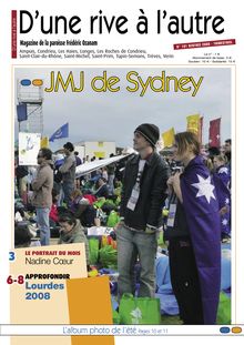 Septembre 2008 - JMJ de Sydney