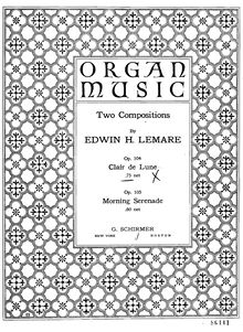 Partition complète, Clair de lune, Lemare, Edwin Henry
