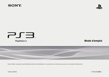 Notice PlayStation Sony  CECH-2501B