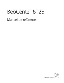 Notice Multimedia Center Bang & Olufsen  BeoCenter 6-23
