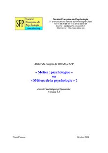 Dossier technique psychologues 13