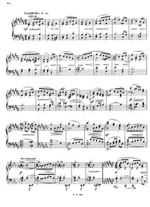 Partition , Larghetto, Grande Sonate en E flat, Op.14, E♭ minor