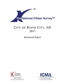 Benchmark Report Rapid City FINAL 2011
