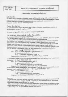 Chaînes de mesures automatisées 2005 Ingénierie et Management de Process Université de Technologie de Belfort Montbéliard