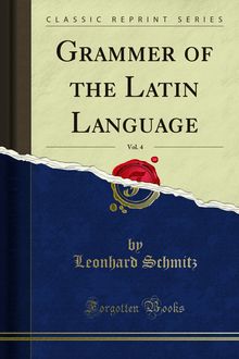 Grammer of the Latin Language