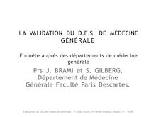 PDF - 433.1 ko - Evaluation du DES de médecine générale: Enquête ...