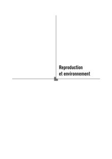 Reproduction et environnement