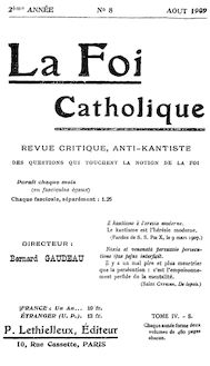 La Foi Catholique (tome 4
