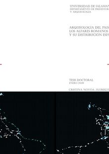 Arqueología del Paisaje y producción cerámica: los alfares romanos del valle del Najerilla (La Rioja) y su distribución espacial.