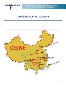 Itinéraire pour visiter la Chine en 22 jours
